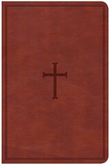 CSB Notetaking Bible, Brown Leathertouch Over Board