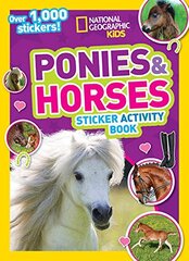 National Geographic Kids Ponies and Horses Sticker Activity Book