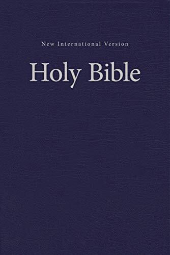 NIV, Pew and Worship Bible, Hardcover, Blue, Comfort Print