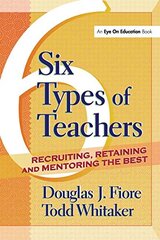 Six Types Of Teachers: Recruiting, Retaining, And Mentoring The Best by Fiore, Douglas J./ Whitaker, Todd