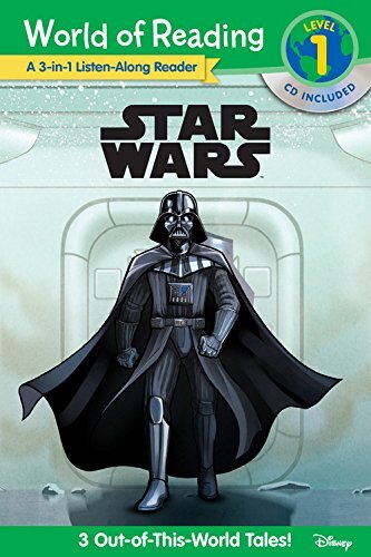 World of Reading: Star Wars Star Wars 3-in-1 Listen-Along Reader (World of Reading Level 1): 3 Tales of Adventure with CD!