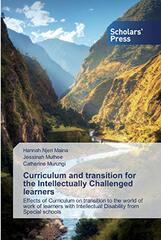Curriculum and transition for the Intellectually Challenged learners