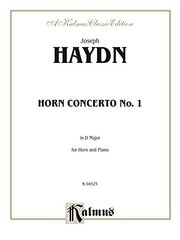 Horn Concerto No. 1 in D Major: Kalmus Edition