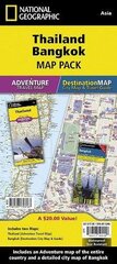 Thailand, Bangkok Map Pack: Adventure Travel Map / Destination Map-city Map & Travel Guide