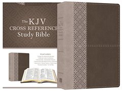 Holy Bible: King James Version, Cross Reference Study Bible, Stone