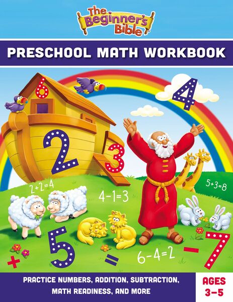 The Beginner's Bible Preschool Math Workbook