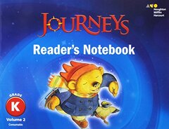 Journeys Reader's Notebook, Grade K