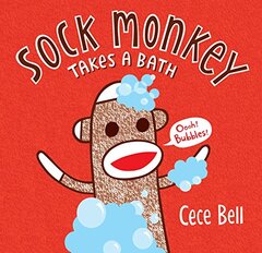 Sock Monkey Takes a Bath