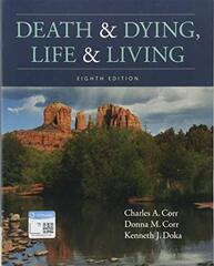 Death & Dying, Life & Living