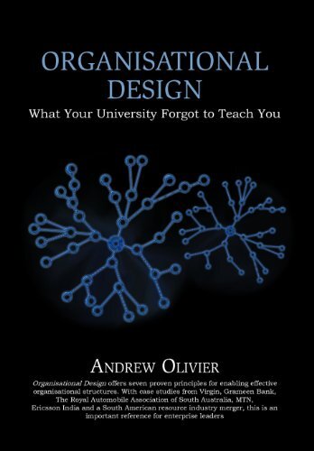 Organisational Design: What Your University Forgot to Teach You