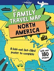 Lonely Planet Kids My Family Travel Map - North America 1