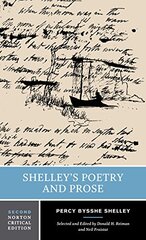 Shelley's Poetry and Prose: Authoritative Texts, Criticism