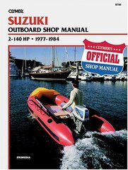 Suzuki Outboard Shop Manual 2 140 Hp 1977 1984