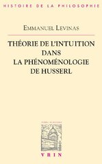 Theorie De L'intuition Dans La Phenomenologie De Husserl