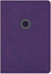 The Holy Bible: New King James Version, Purple / Teal Leathertouch