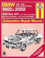 BMW 1500, 1502, 1600, 1602, 2000 & 2002 1959 thru 1977 Haynes Repair Manual
