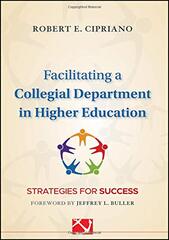Facilitating a Collegial Department in Higher Education