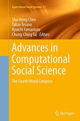 Advances in Computational Social Science