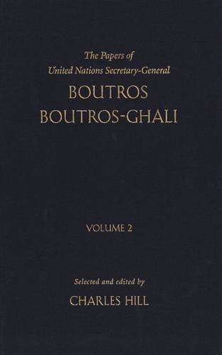 The Papers of United Nations Secretary-General Boutros Boutros-Ghali