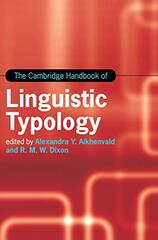 The Cambridge Handbook of Linguistic Typology