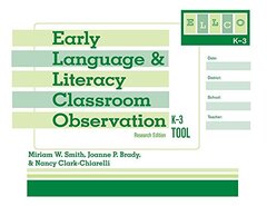 Early Language And Literacy Classroom Observation K-3 Tool: Research Edition