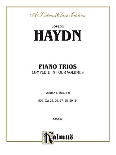Trios for Violin, Cello and Piano, Nos. 1-6: Kalmus Edition